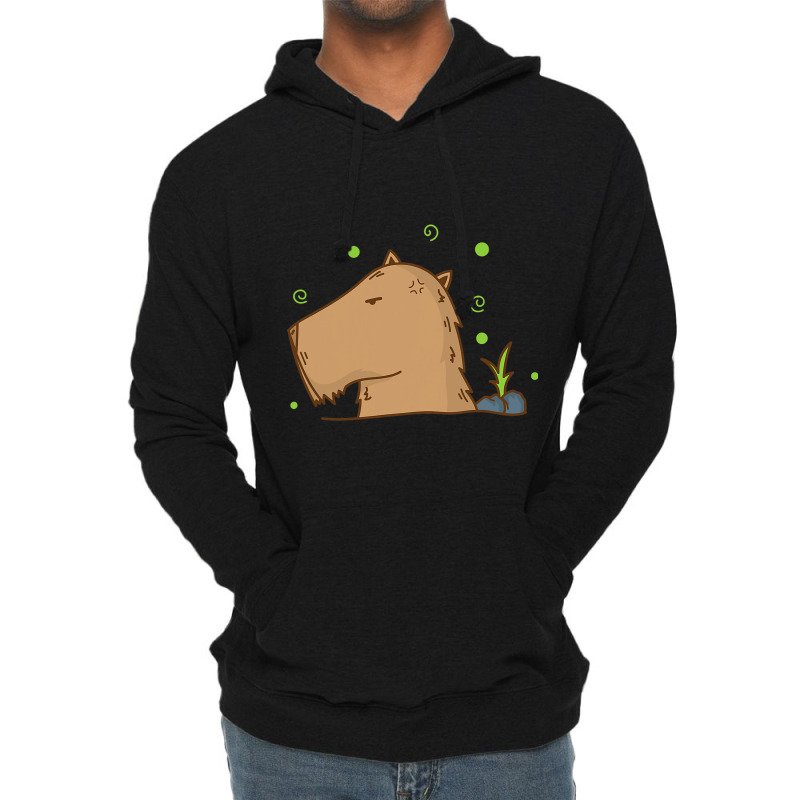 Caviidae Guinea Pig In Hibernation Lightweight Hoodie | Artistshot