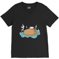 Caviidae Guinea Pig Is Bathing Rodent V-neck Tee | Artistshot