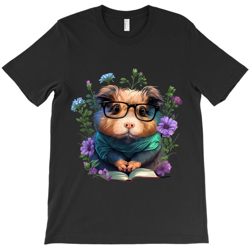 All The Cool Kids Are Reading Guinea Pig T-shirt | Artistshot