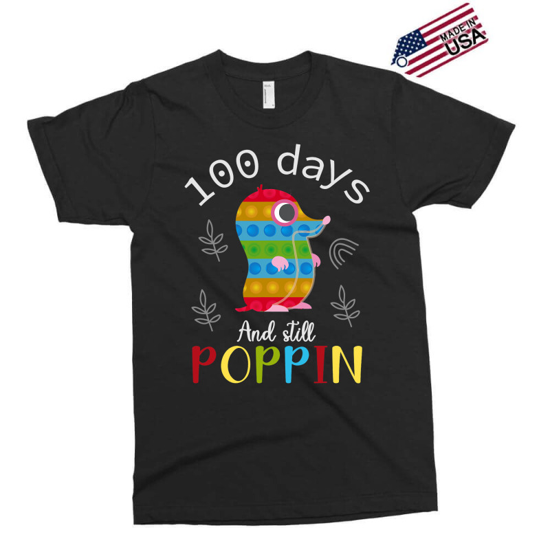 100 Days And Still Poppin Mole Shirt 100th Day Kid Exclusive T-shirt | Artistshot