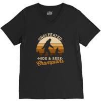 Hide And Seek Champion Undefeated 3 V-neck Tee | Artistshot