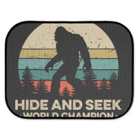 Hide And Seek World Champion B Rear Car Mat | Artistshot