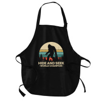 Hide And Seek World Champion B Medium-length Apron | Artistshot