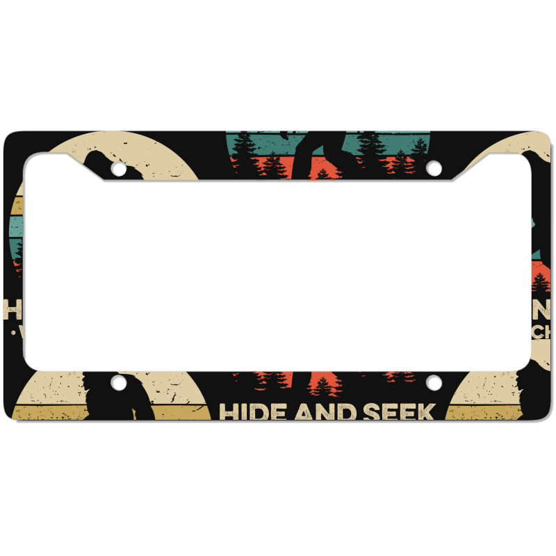 Hide And Seek World Champion B License Plate Frame | Artistshot