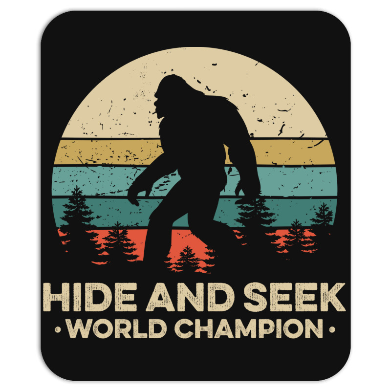 Hide And Seek World Champion B Mousepad | Artistshot