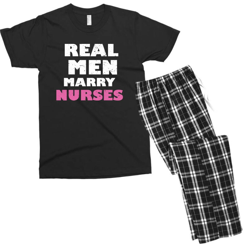 Real Men Marry Nurses 5 Men's T-shirt Pajama Set | Artistshot