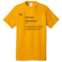 Funny Human Resources Description Basic T-shirt | Artistshot