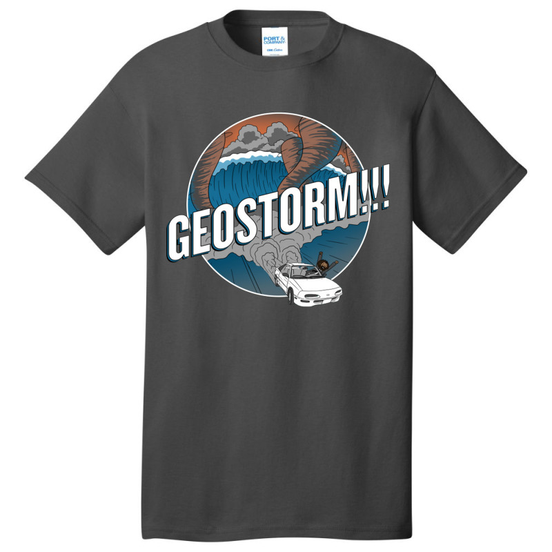 Geostorm Basic T-shirt | Artistshot