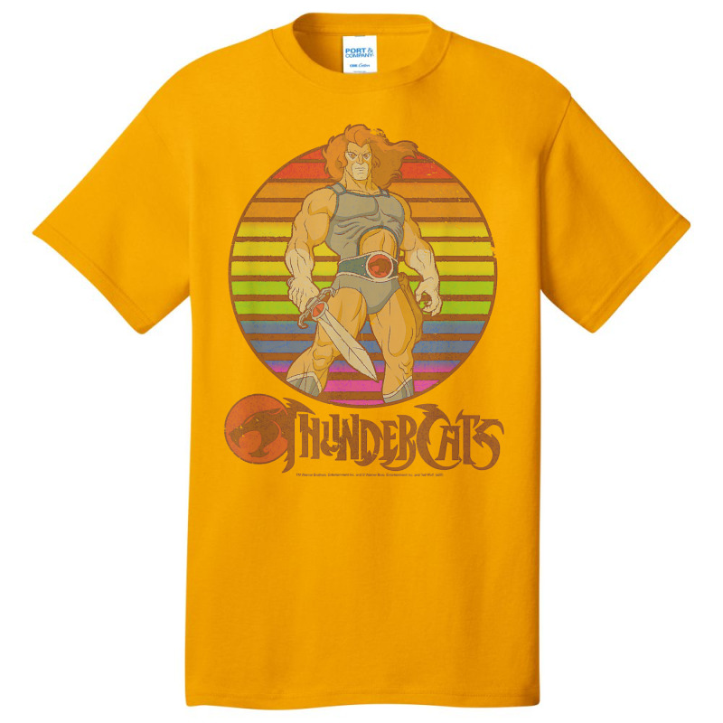 Thundercats Lion O Rainbow Sunset Poster T Shirt Basic T-shirt by toroooo | Artistshot