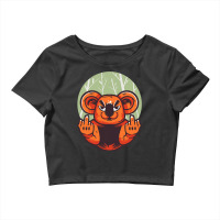 Angry Koala Bear Funny Statement Marsupial Koala Crop Top | Artistshot