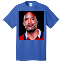 Dwayne Picture Johnson Art Basic T-shirt | Artistshot