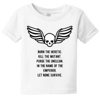 Let None Survive Wargaming Meme Baby Tee | Artistshot