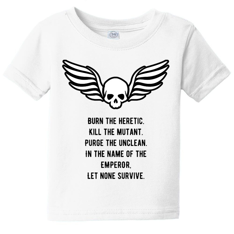 Let None Survive Wargaming Meme Baby Tee by ardylanda | Artistshot