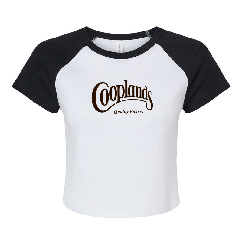 Cooplands Resto And Bakery Raglan Crop Top by MargaretWest | Artistshot