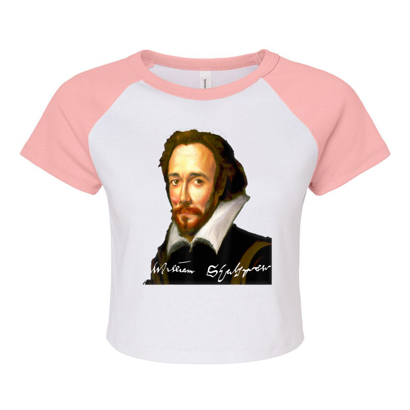 William Shakespeare T Shirt Raglan Crop Top by daniadsu0smyrl | Artistshot