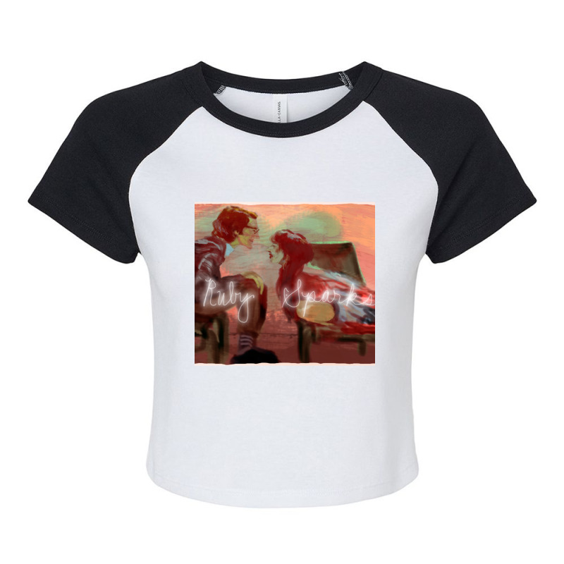 Ruby Sparks Raglan Crop Top by FRITZAUL | Artistshot