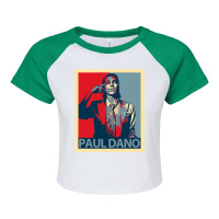 Paul Dano Raglan Crop Top | Artistshot