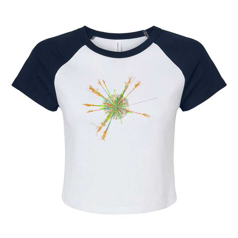 Cute Higgs Boson Particle Quantum Theory T Shirt Raglan Crop Top by enaqr0esch | Artistshot