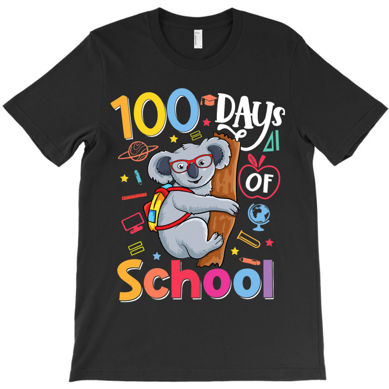 100 Days Smarter Cute Hanging Koala 100 Days Of Sc T-shirt | Artistshot