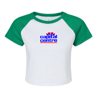 Capital Centre Raglan Crop Top | Artistshot