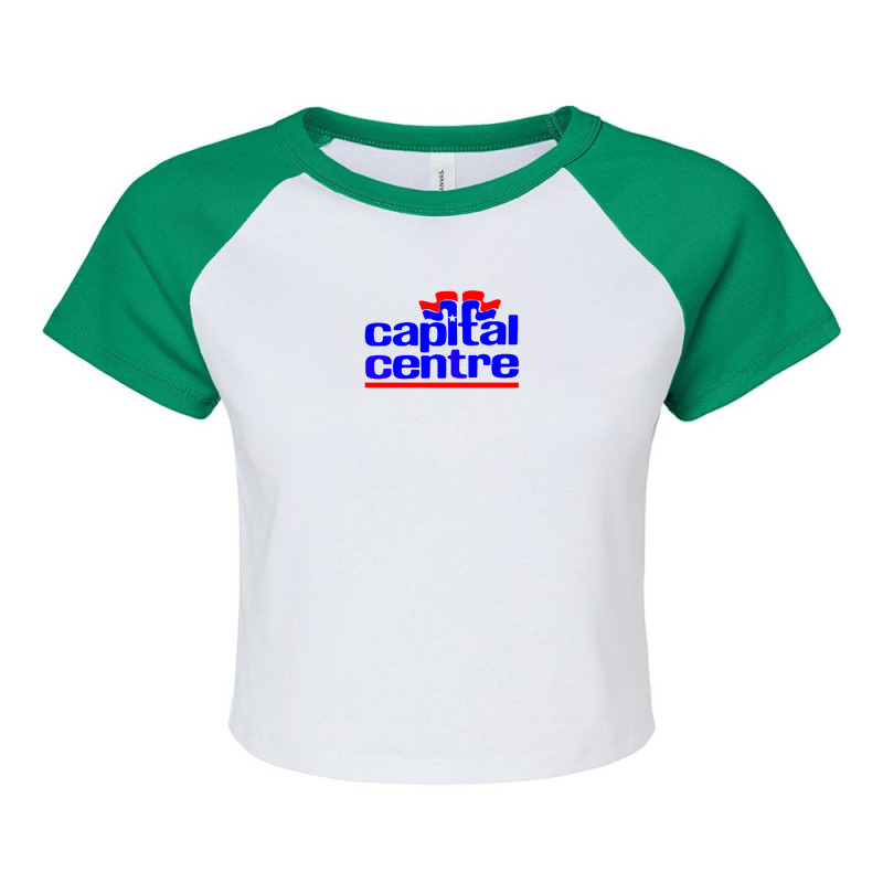 Capital Centre Raglan Crop Top by AngelaHelton | Artistshot