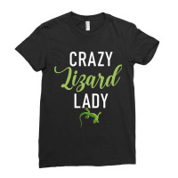 Bearded Dragon Crazy Lizard Lady Reptile Keeper An Ladies Fitted T-shirt | Artistshot