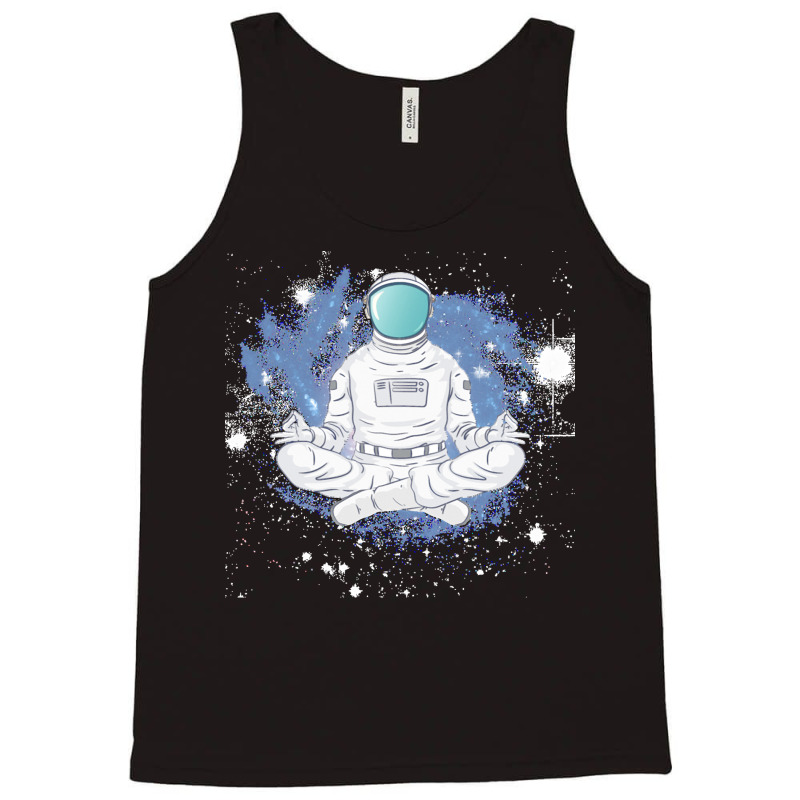 Astronaut Yoga Designs Meditates Sp T  Shirt Yoga Astronaut Meditates Tank Top by mhansen422 | Artistshot