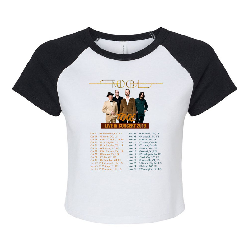 New Tool Tour 2019 Raglan Crop Top by zarbon840404rhl | Artistshot