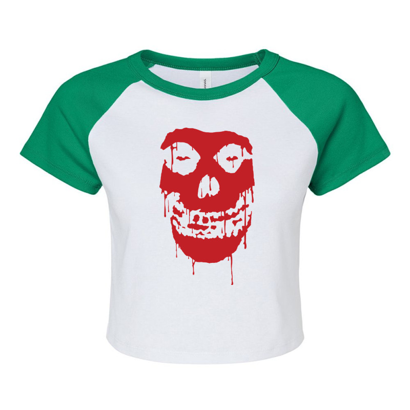 Bloody Classic Whoa Raglan Crop Top by declangreenwood | Artistshot