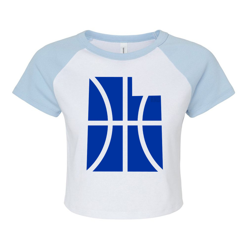 Byu Basketball Raglan Crop Top by brumfieldportillo7vlpq8 | Artistshot