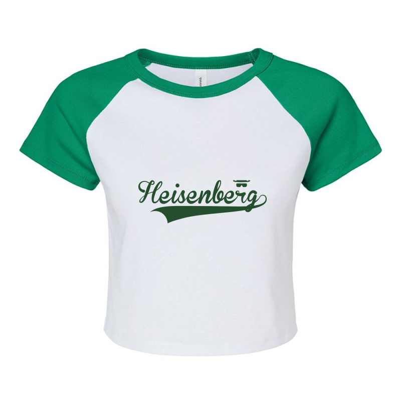 Heinsenberg (2) Raglan Crop Top by femalesbaubles | Artistshot