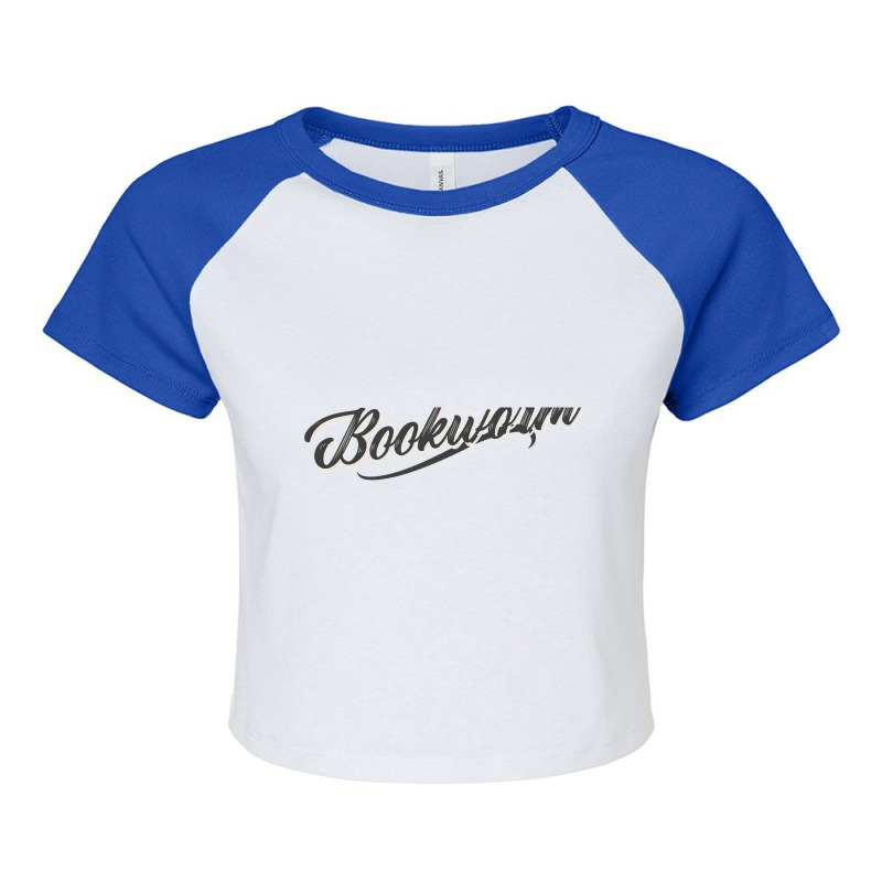 Great Gift Idea For Librarian Book Lover Bookstore Book Nerd  Bookworm Raglan Crop Top by poppyallen | Artistshot