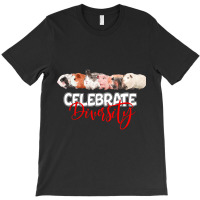 Celebrate Diversity Funny Guinea Pig Lovers T-shirt | Artistshot