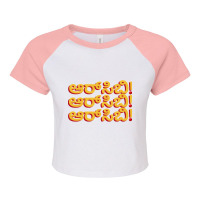 Rcb Kannada Raglan Crop Top | Artistshot