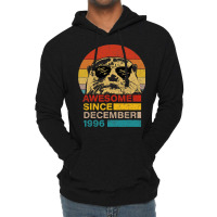 Awesome Since December 1996 Otter 25 Year Old Birt Lightweight Hoodie | Artistshot