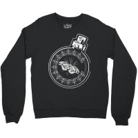 Celestial Body Wicca Pagan Occult Witch Moth Cresc Crewneck Sweatshirt | Artistshot