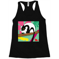 Blackandwhite Ruffed Lemur Racerback Tank | Artistshot