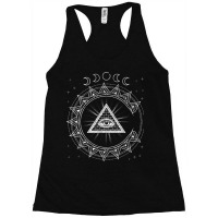 Blackcraft Moon Phases Pagan Gothic Occult All See Racerback Tank | Artistshot