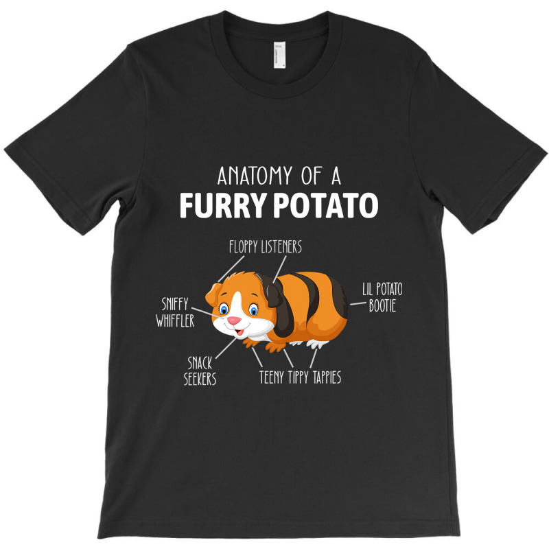 Funny Anatomy Of A Furry Potato Guinea Pig Lover G T-shirt | Artistshot