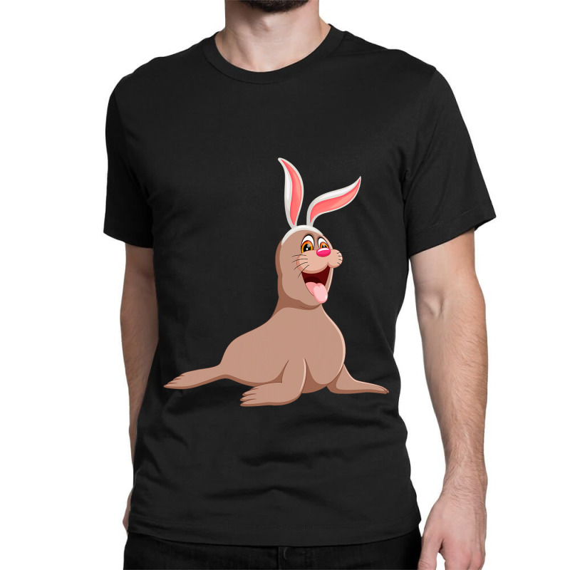 Funny Manatee Easter Bunny Cute Sea Animal Pascha  Classic T-shirt by NariahPringl | Artistshot