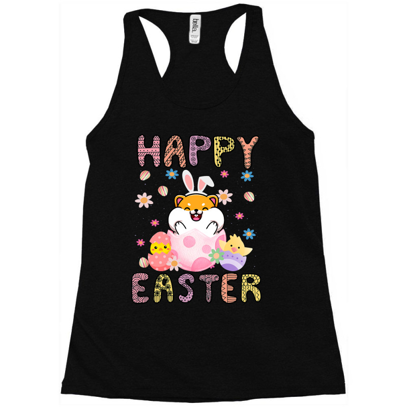 Easter Kawaii Bunny Guinea Pig Cute Spring Egg Hun Racerback Tank | Artistshot