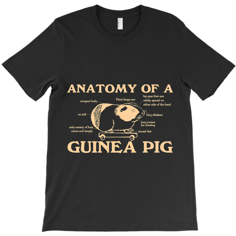 Funny Anatomy Of A Guinea Pig Men Women Animal45 T-shirt | Artistshot