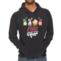 Easter Squad Group Gnomes Guinea Pig Bunny In Choc Vintage Hoodie | Artistshot