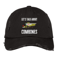 Farming Combine Harvester Driver Agriculture Tract Vintage Cap | Artistshot