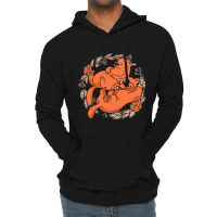 Funny Giant Otter Lover Wildlife Animal Floral Sea Lightweight Hoodie | Artistshot