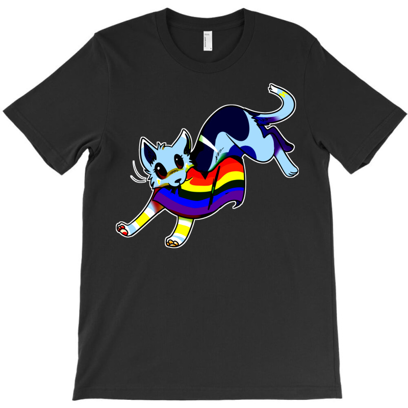 Cat Colorful T-Shirt by DYNNN | Artistshot