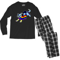 Cat Colorful Men's Long Sleeve Pajama Set | Artistshot