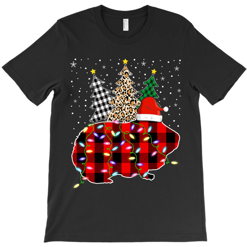 Funny Merry Christmas Guinea Pig Animals Leopard P T-shirt | Artistshot