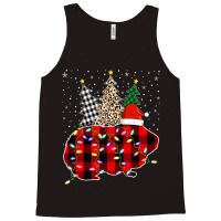 Funny Merry Christmas Guinea Pig Animals Leopard P Tank Top | Artistshot