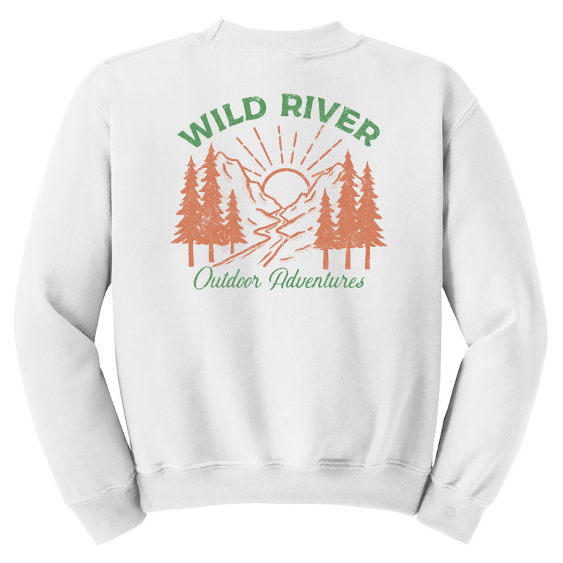 Wild River Youth Sweatshirt by Sommerseth Art | Artistshot